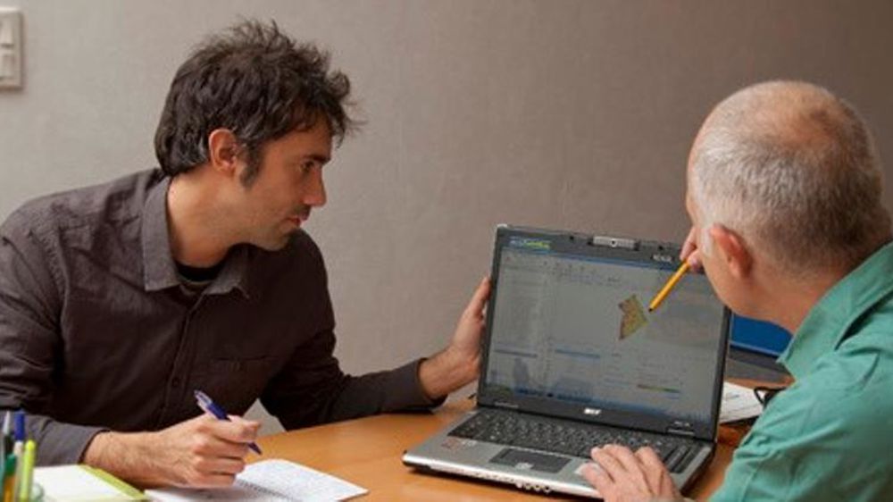 La MSA poursuit ainsi sur le terrain son travail de pédagogie autour des trois modes déclaratifs. © Franck Beloncle – CCMSA Communication – Service images